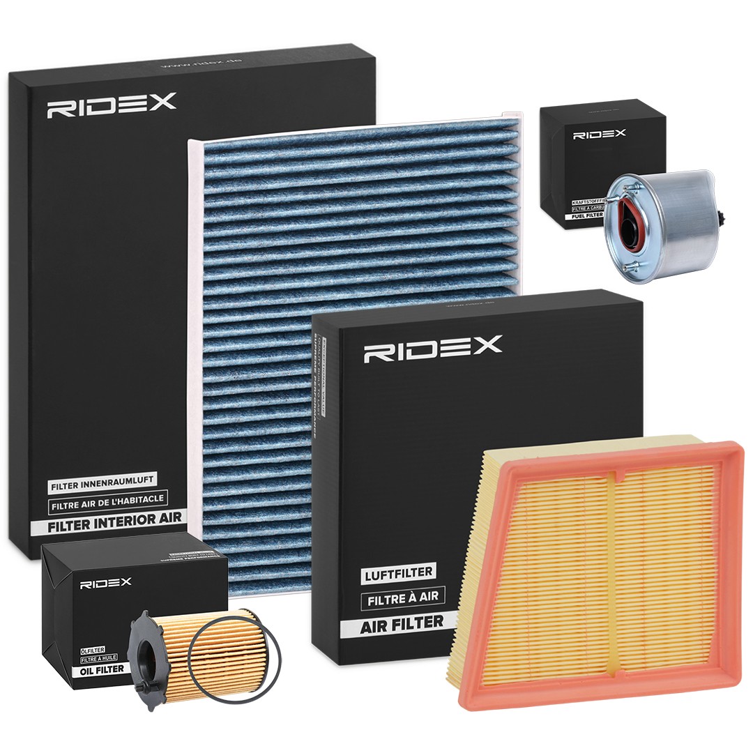 RIDEX Filter kit Varenummer: 4055F26130 billige