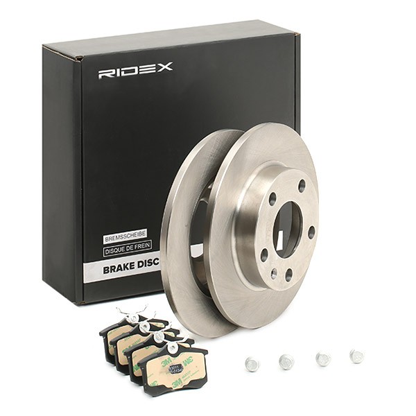 RIDEX Bremseskiver og klodser Varenummer: 3405B1060 billige
