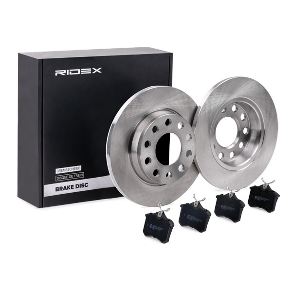 RIDEX Bremseskiver og klodser Varenummer: 3405B1527 billige
