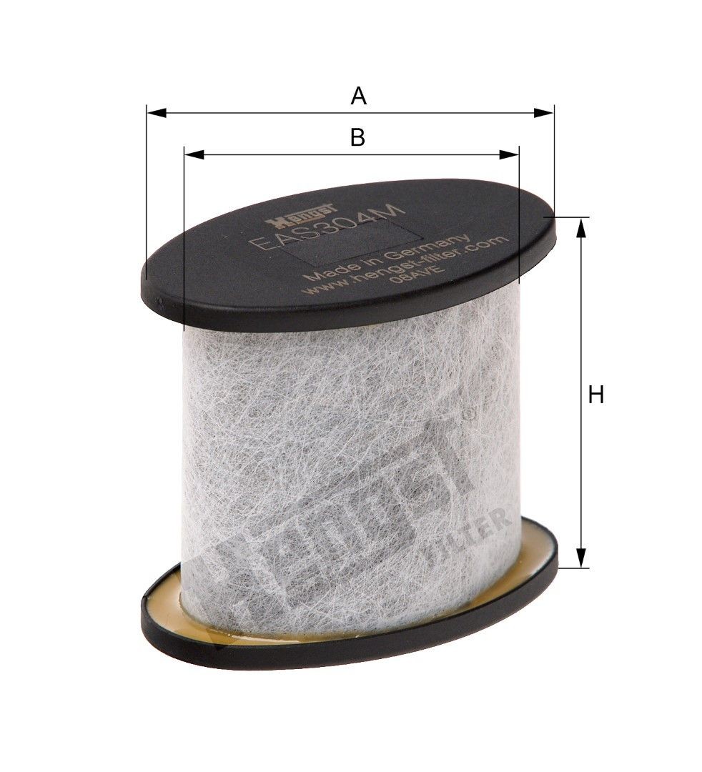 HENGST FILTER Ölabscheider, Kurbelgehäuseentlüftung Artikelnummer: EAS304M D152 kaufen