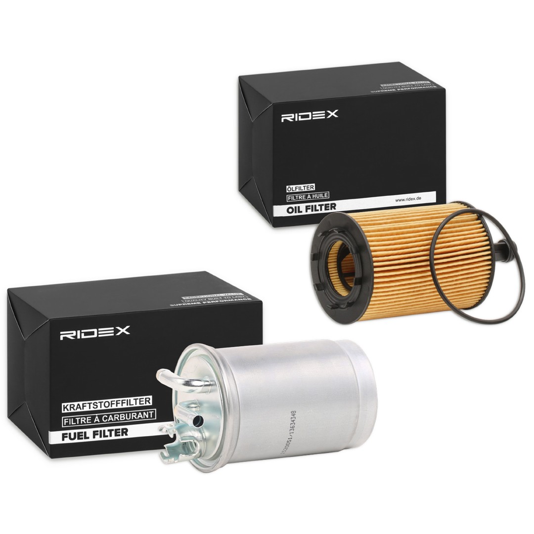 RIDEX Filtrų komplektas prekės numeris: 4055F34644 nebrangu