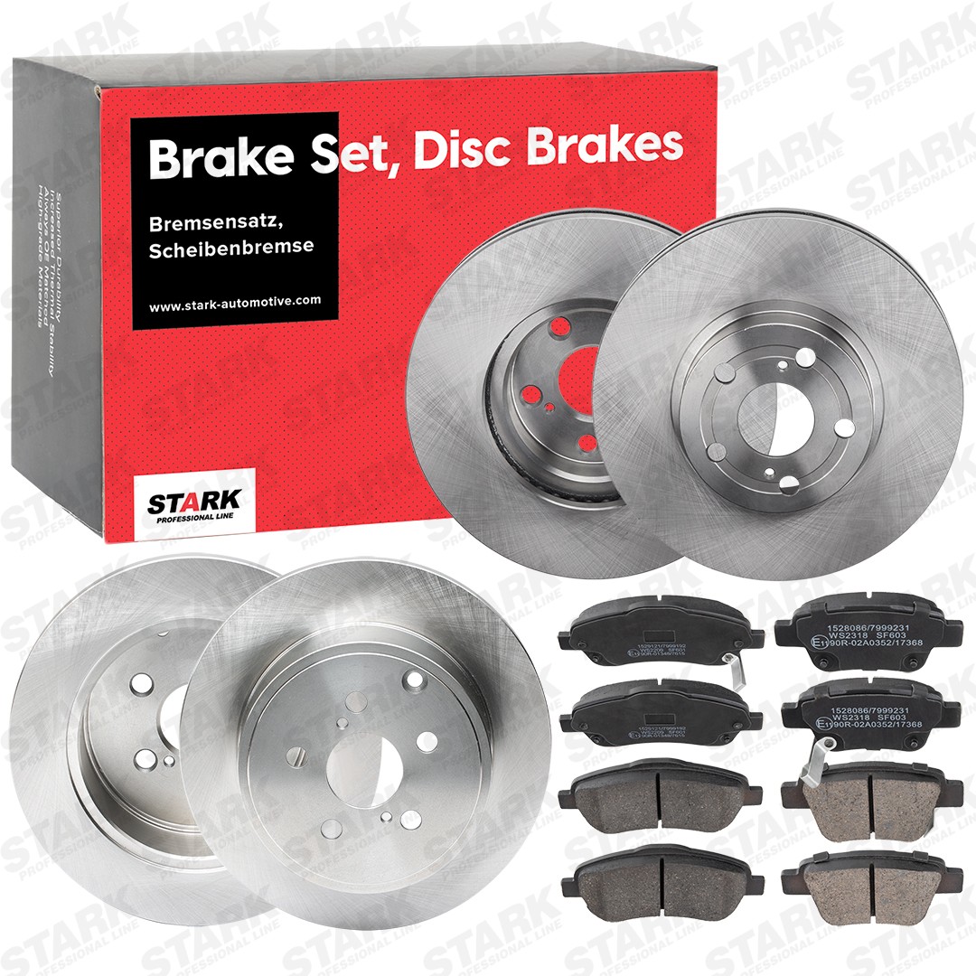 STARK Kit de discos de freno y pastillas Número de artículo: SKBK-10991742 a buen precio