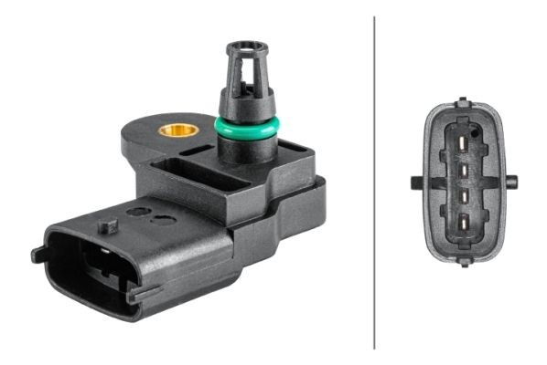 HELLA 6PP 358 152-191 Ladedrucksensor