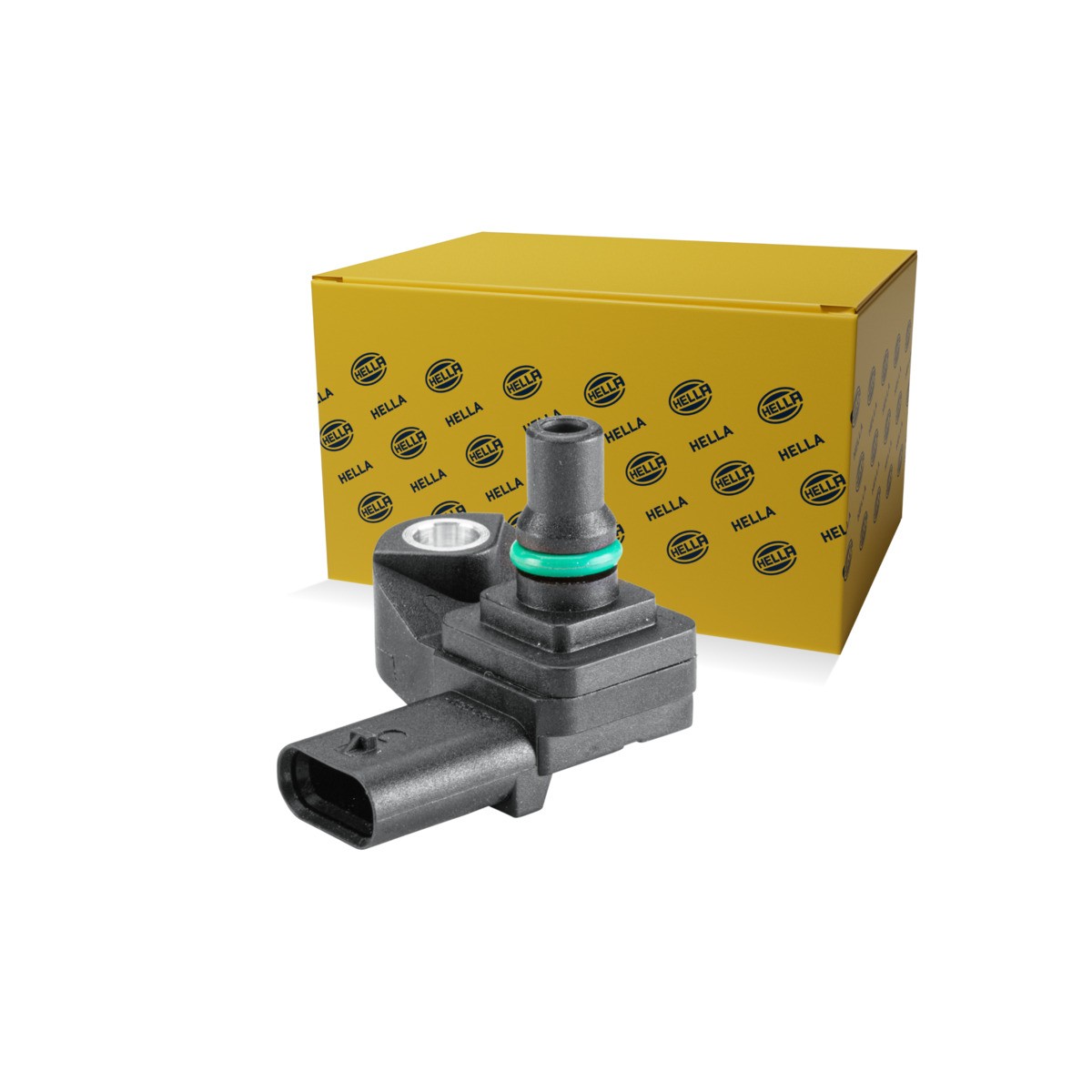 HELLA Jutiklis, įsiurbimo kolektoriaus slėgis prekės numeris: 6PP 358 152-401 nebrangu