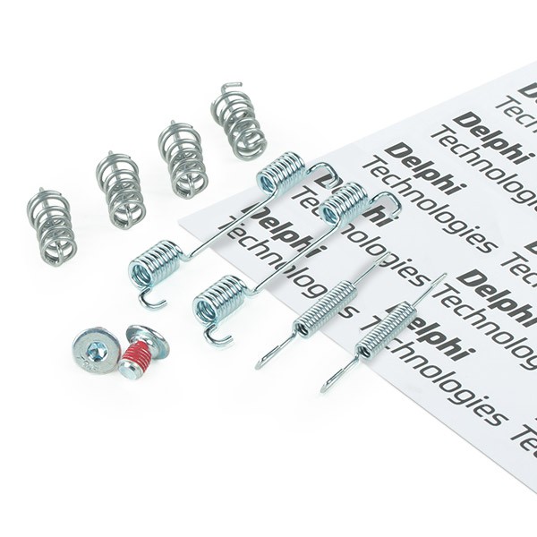 DELPHI LY1360 Tilbehørssæt, parkeringsbremsebakker C-klasse C 200 1.8 Kompressor (204.241) 184 HK Benzin 2014