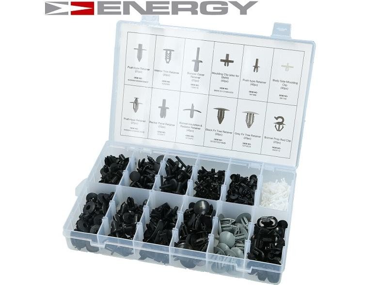 ENERGY NE00774 Clipssæt, karosseri A4 S4 quattro 344 HK Benzin 2009