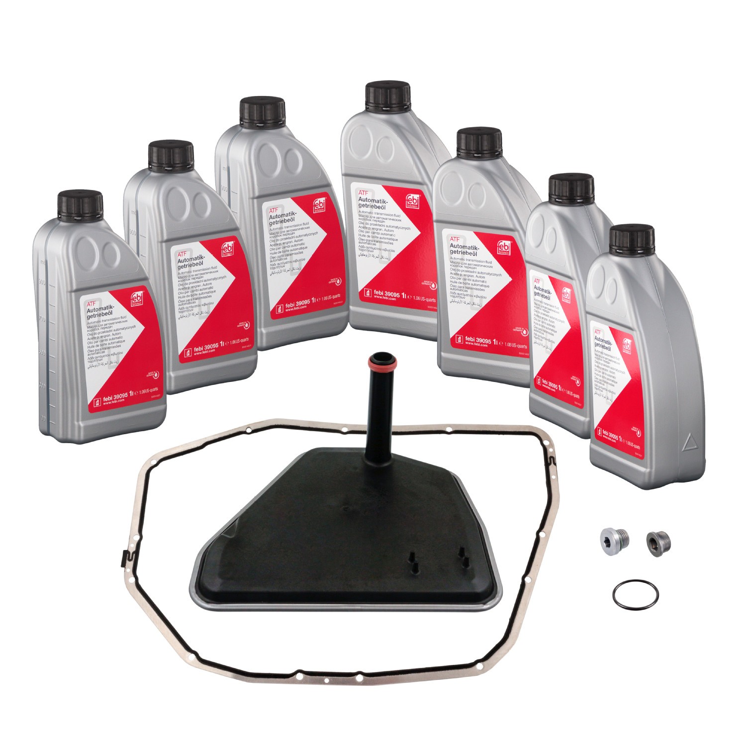 FEBI BILSTEIN 176860 Sæt til olieskift automatgearkasse A4 S4 quattro 344 HK Benzin 2009