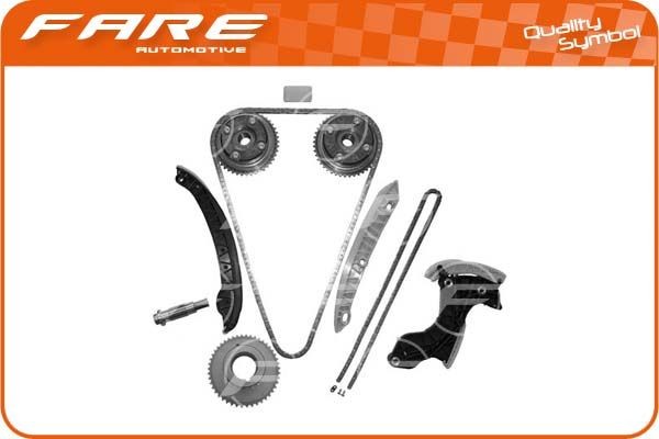 FARE SA Sada rozvodového řetězu Číslo článku: 28990 levně