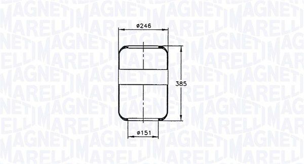 MAGNETI MARELLI Lõõts,õhkvedrustus Artikli number: 030607020019 soodsalt