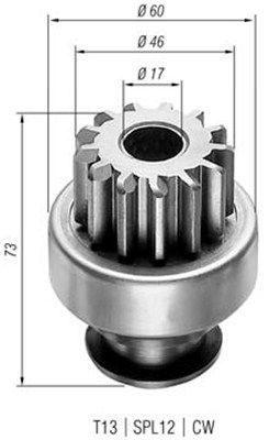 MAGNETI MARELLI Γρανάζι, μίζα αριθμός Άρθρου: 940113020033 φθηνότερα