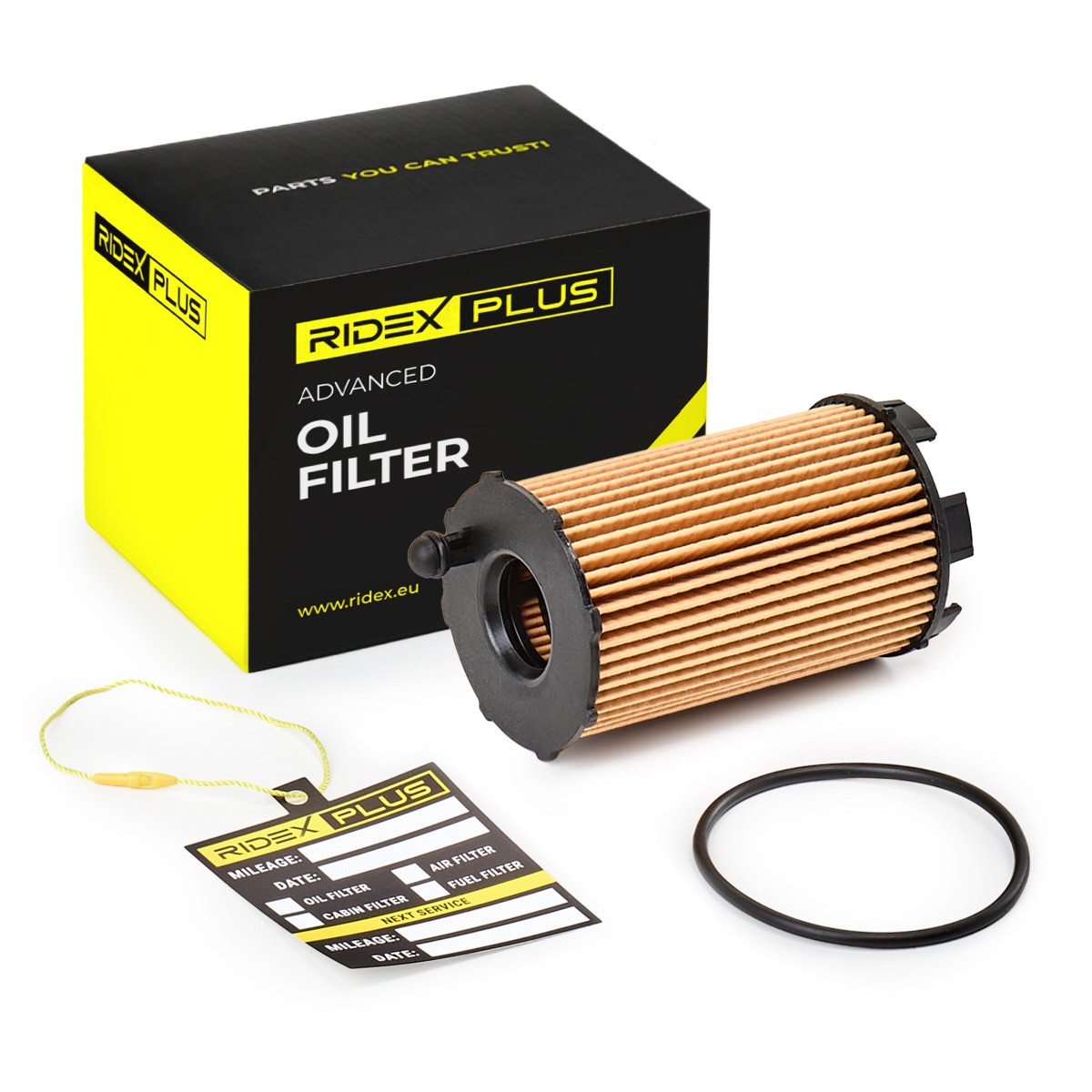RIDEX PLUS Oliefilter Varenummer: 7O0189P billige