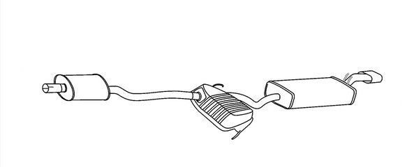 HELLA Galinis duslintuvas prekės numeris: 8LD 366 026-491 nebrangu