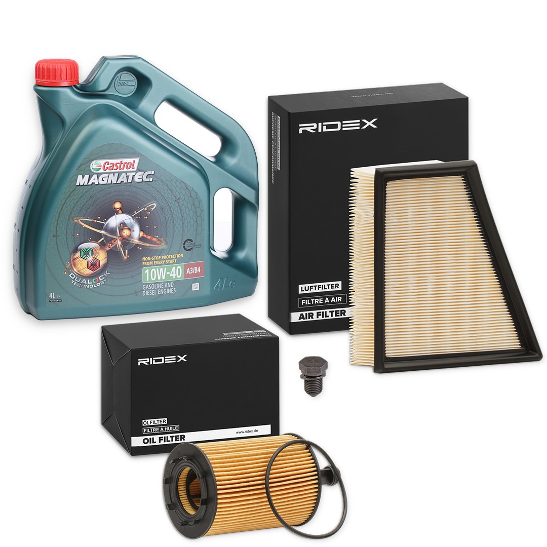 RIDEX Filtrový set s motorovým olejem Číslo článku: 100374T0049 levně
