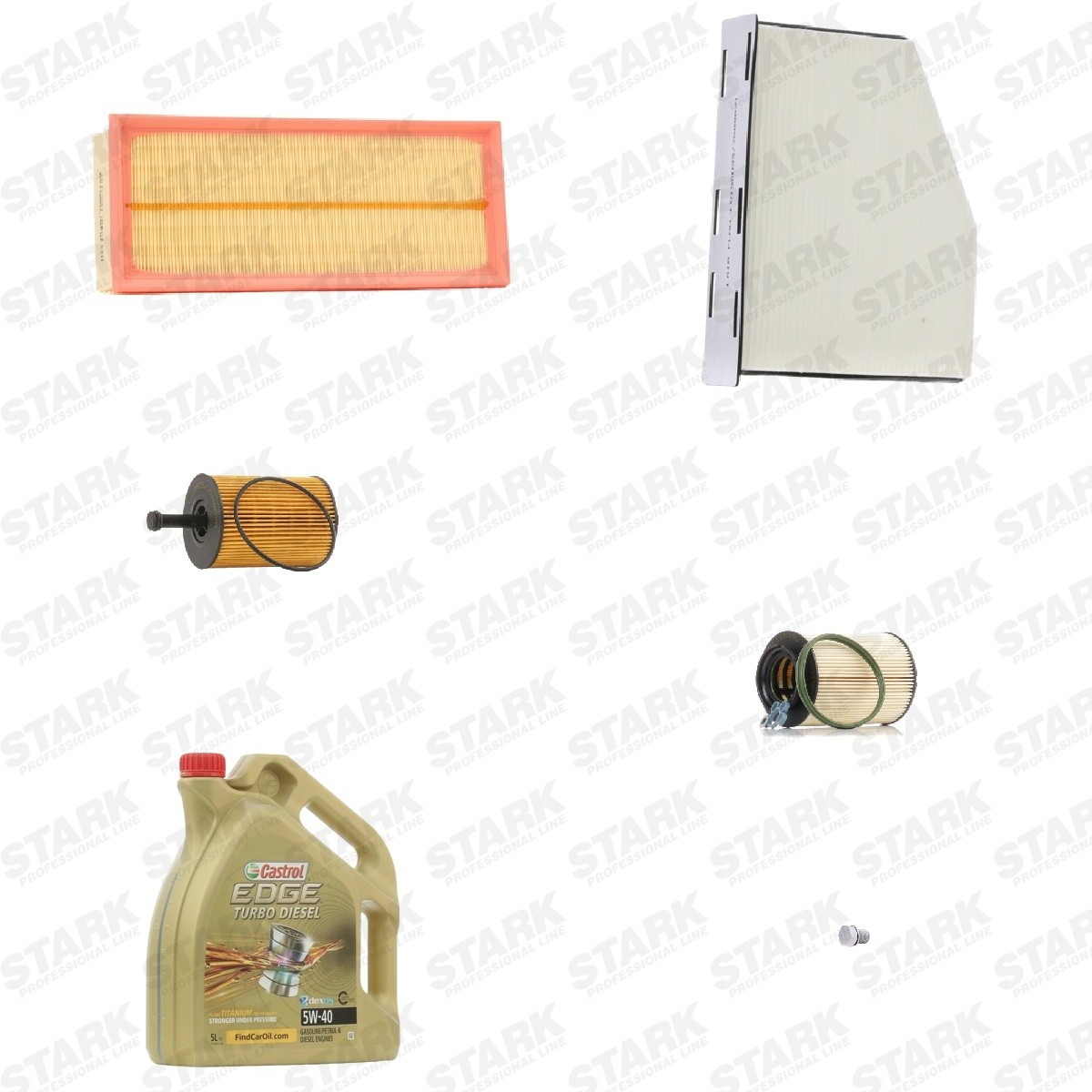 STARK Ensemble de filtres avec huile moteur UGS: SKTOP-7260054 à bon prix