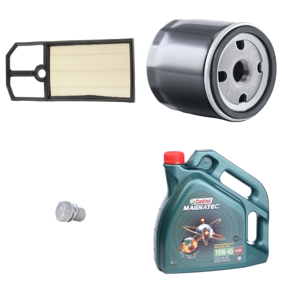 RIDEX 100374T0067 Ölwechsel-Set mit Motoröl