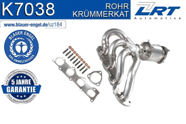 LRT Καταλύτης με πολλαπλή εισαγωγή αριθμός Άρθρου: K7038 φθηνότερα