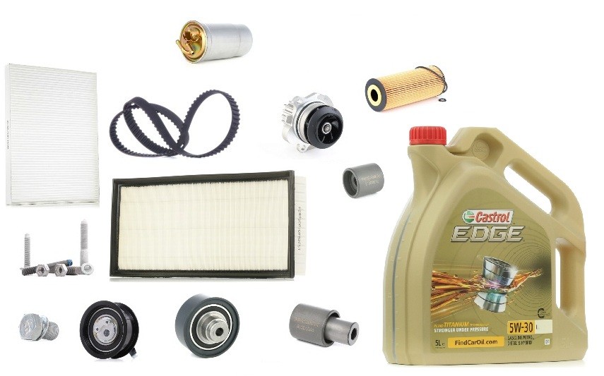 RIDEX Juego de filtros con aceite de motor Número de artículo: 100374T0186 a buen precio