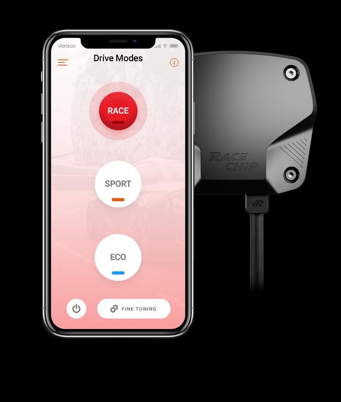 RaceChip 5334337 Optimisation de l'accélérateur A6 S6 4.0 quattro 450 CH Essence 2018