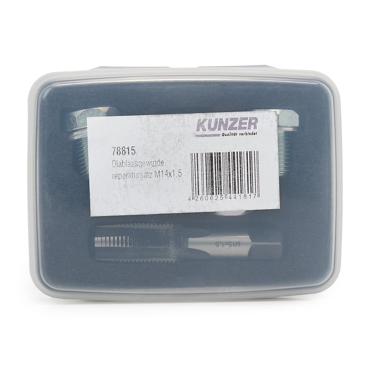 KUNZER 78815 Rep.sæt, bundkar A4 S4 quattro 344 HK Benzin 2009