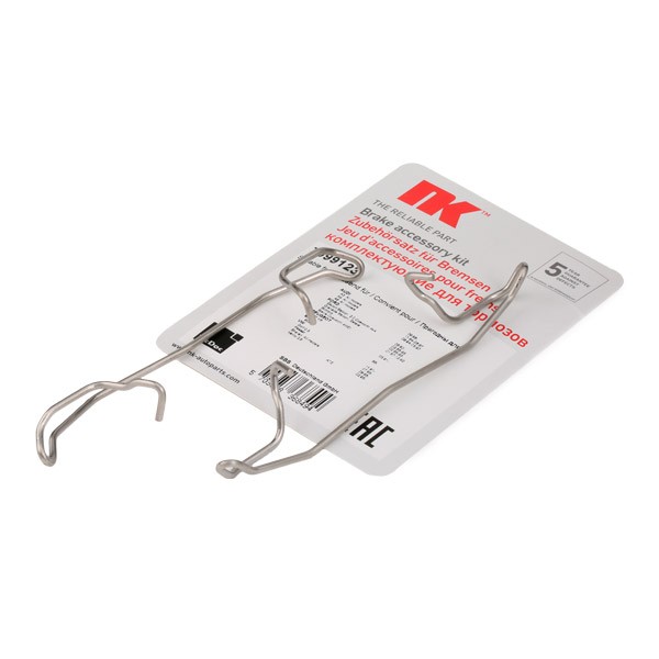 NK 7999123 Priedų komplektas, diskinių stabdžių trinkelės A4 1.8 T quattro 150 AG benzinas 2001