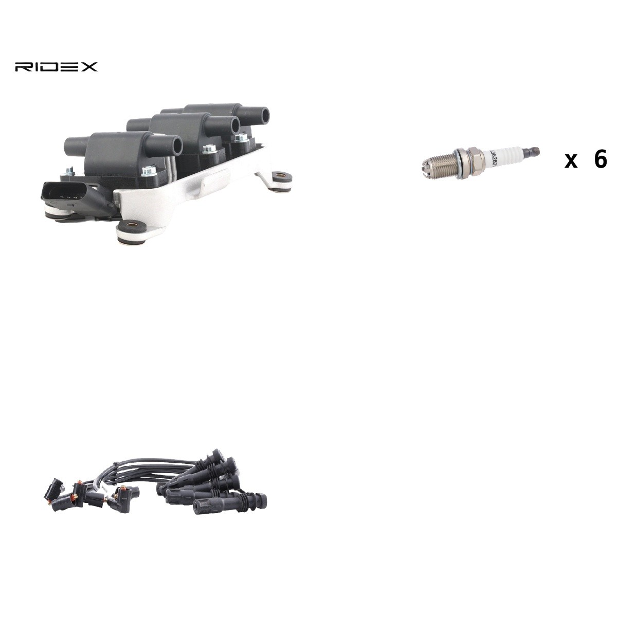 RIDEX Zündungsreparatursatz Artikelnummer: 100439I0070 kaufen