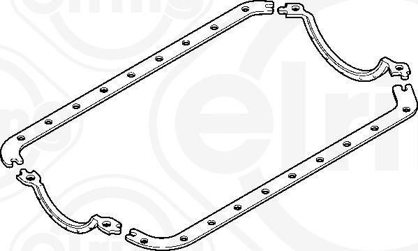 ELRING Afdichtingsset oliecarter Artikel nummer: 692.090 voordelig