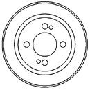 MAPCO Tambor de freno Número de artículo: 35521 a buen precio