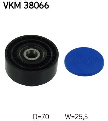 SKF Parazīt- / Vadrullītis, Ķīļrievu siksna raksta numurs: VKM 38066 lēti