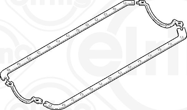 ELRING Afdichtingsset oliecarter Artikel nummer: 583.620 voordelig