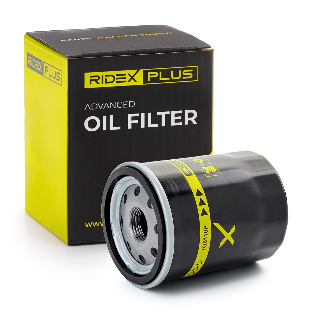 RIDEX PLUS Alyvos filtras prekės numeris: 7O0110P nebrangu