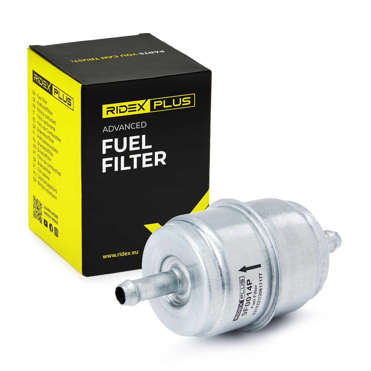 RIDEX PLUS Kuro filtras prekės numeris: 9F0014P nebrangu
