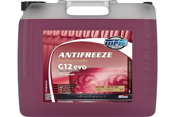 MPM Kühlmittel Premium Longlife, G12evo Artikelnummer: 87020AEVO kaufen