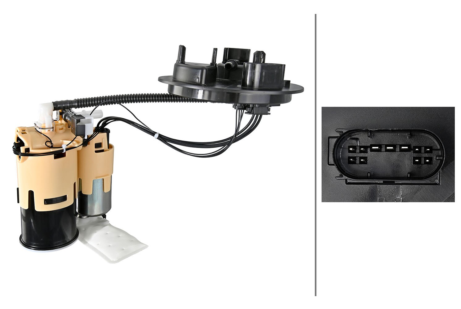 HELLA Bensinpump Artikelnummer: 8TF 358 306-261 billigt