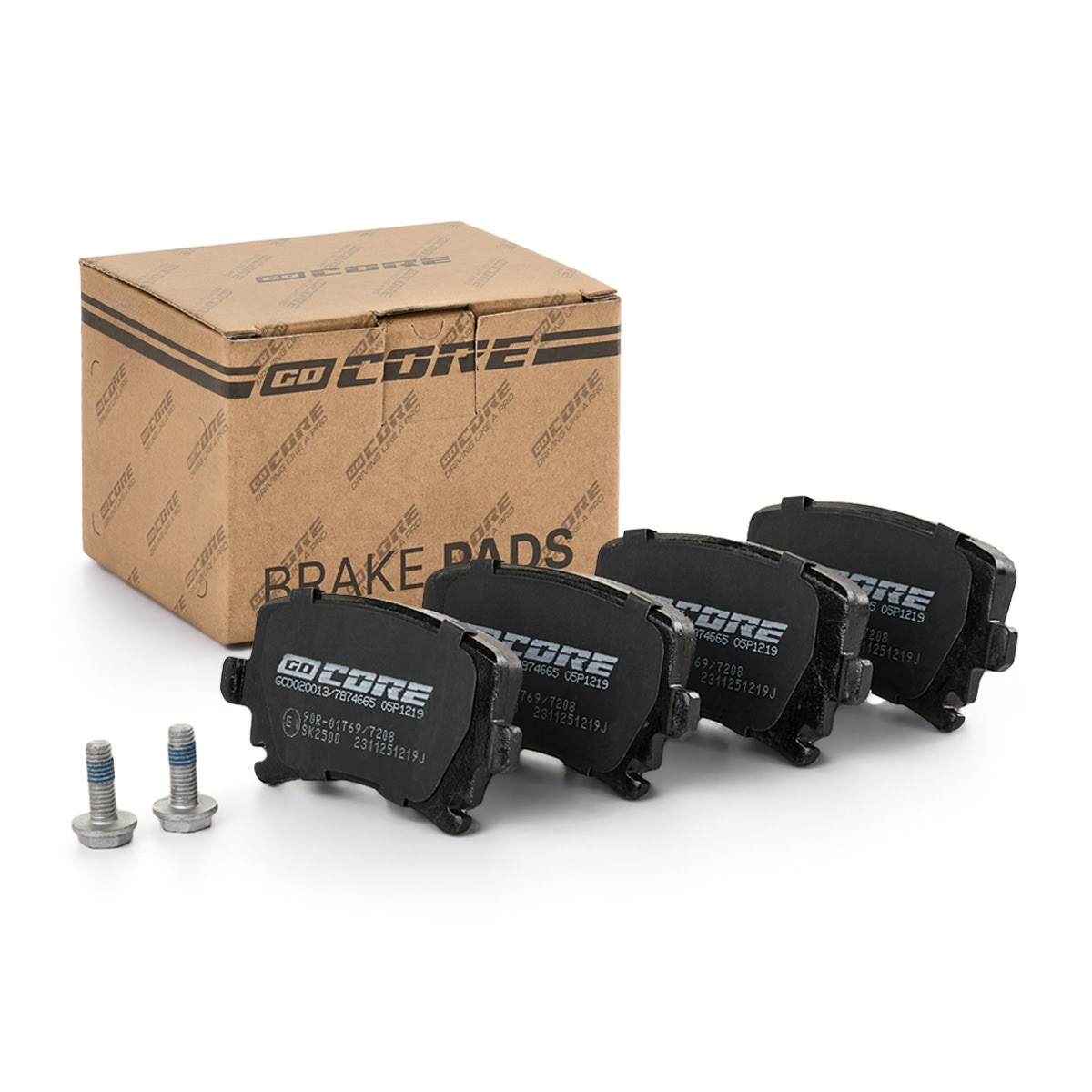 goCORE Zavorne ploščice številka artikla: GCD020013 poceni