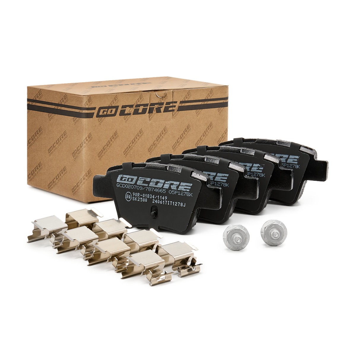 goCORE Brzdové platničky číslo článku: GCD020709 lacno