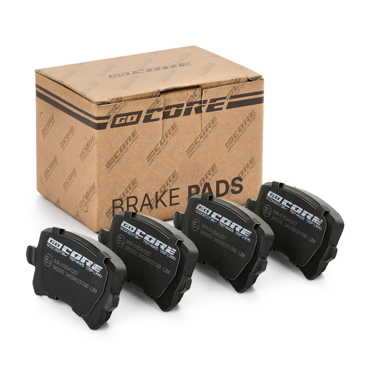 goCORE Remblokken Artikel nummer: GCD020736 voordelig