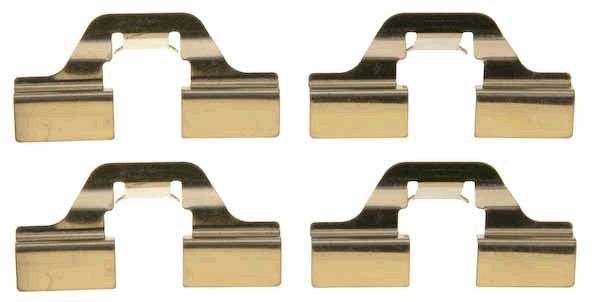 TRW PFK405 Priedų komplektas, diskinių stabdžių trinkelės A4 1.8 T 163 AG benzinas 2004