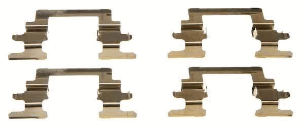 TRW PFK431 Σετ βοηθ. εξαρτημάτων, τακάκια φρένων ASX 1.6 DI-D 4WD 114 PS Πετρέλαιο