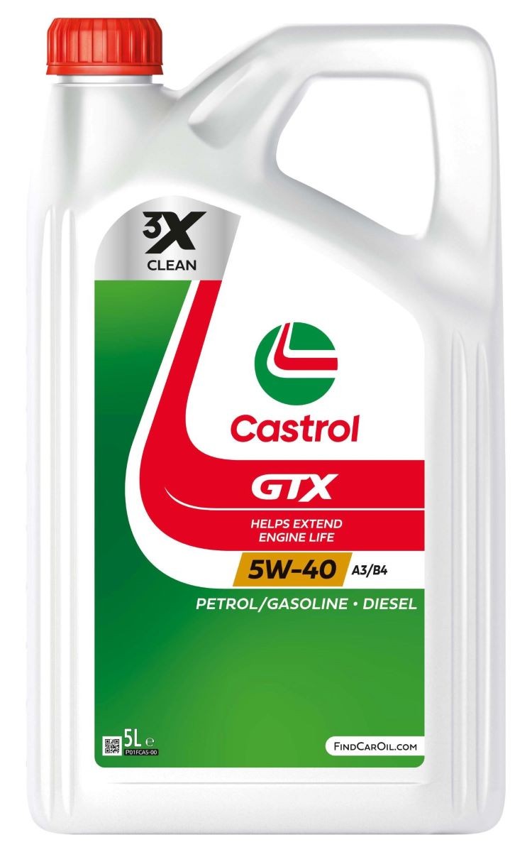 CASTROL Variklio alyva GTX, A3/B4 prekės numeris: 15F687 nebrangu