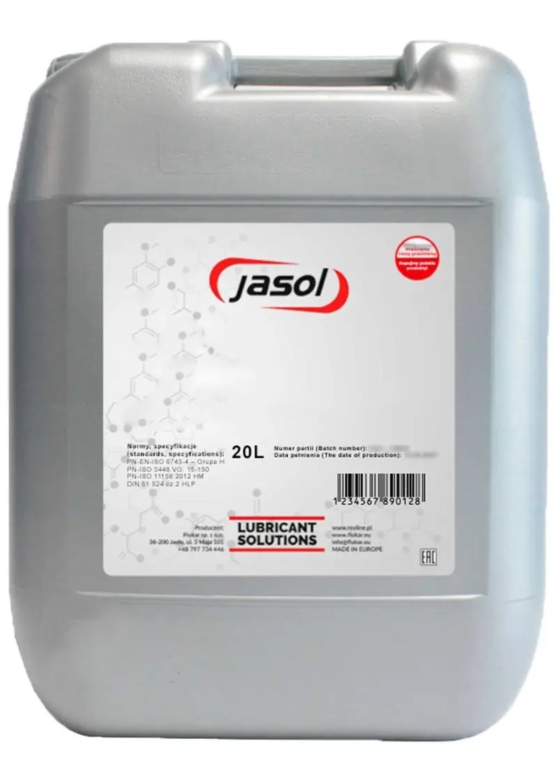 JASOL Hydraulic Oil Hydraulic, HV 46 Article number: 5901797902063 cheaply