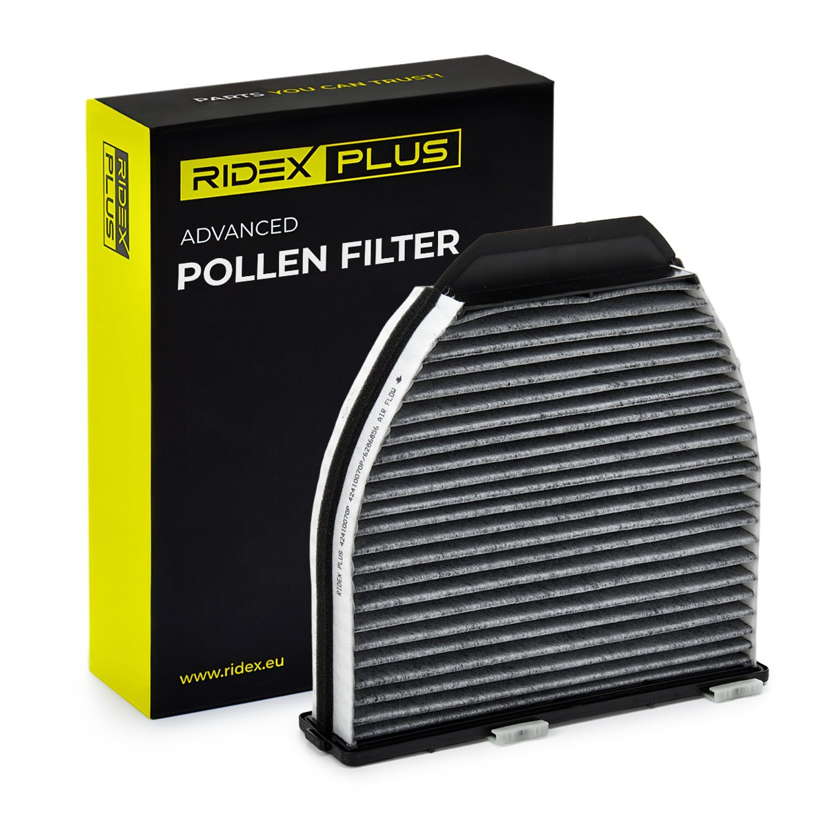 RIDEX PLUS Pollenfilter Varenummer: 424I0070P billige