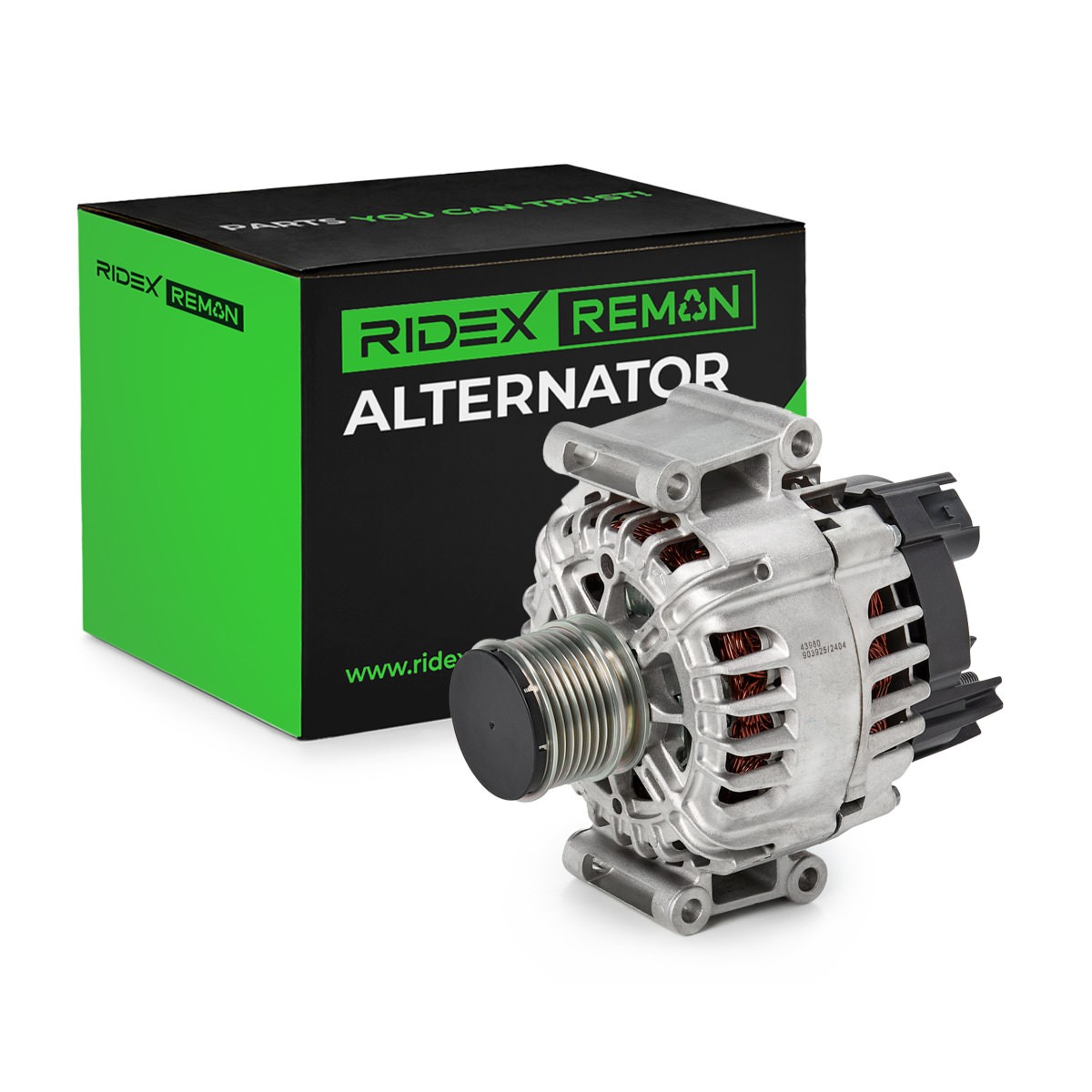 RIDEX REMAN Алтернатор артикулен номер: 4G0854R евтино