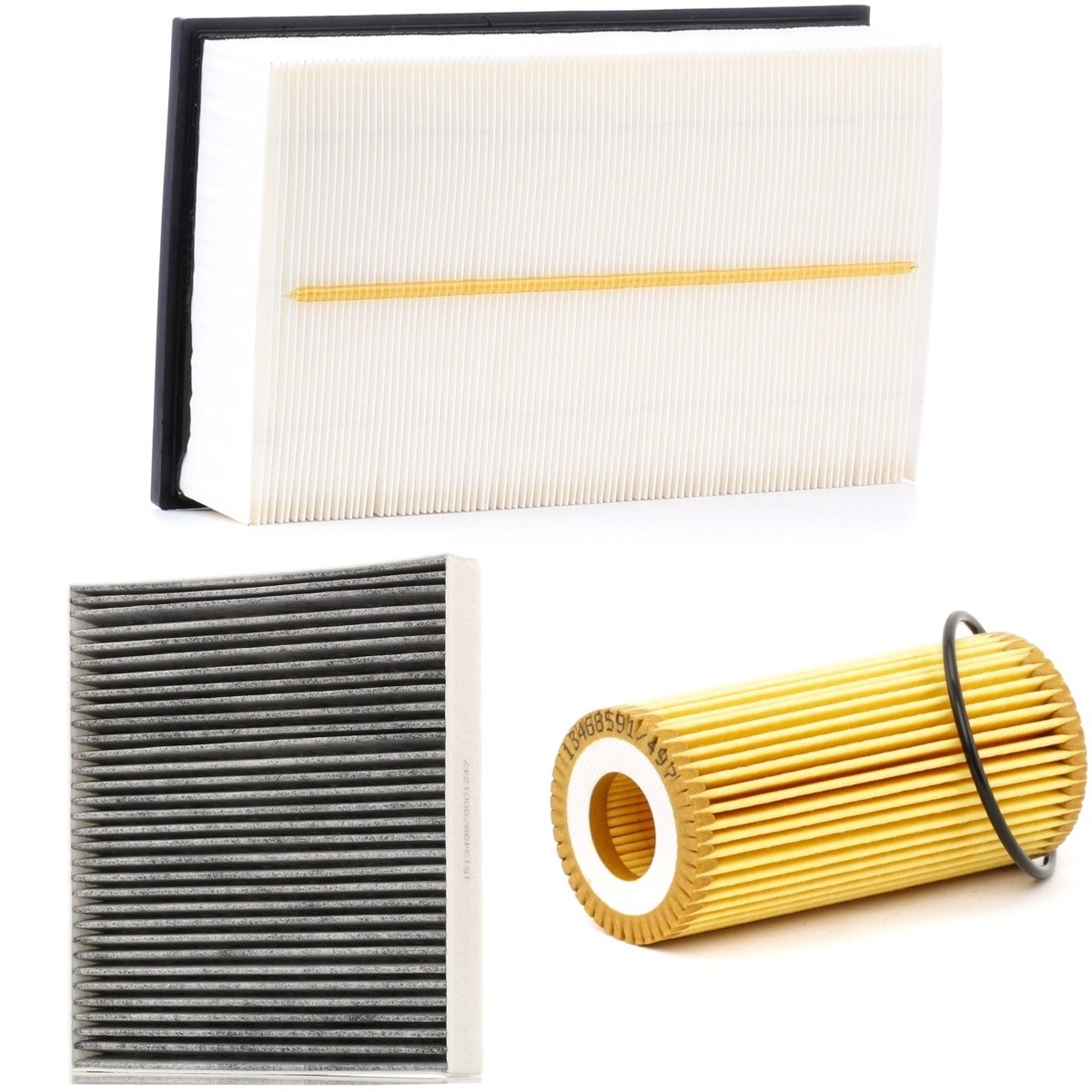 RIDEX Filter kit Varenummer: 4055F34766 billige