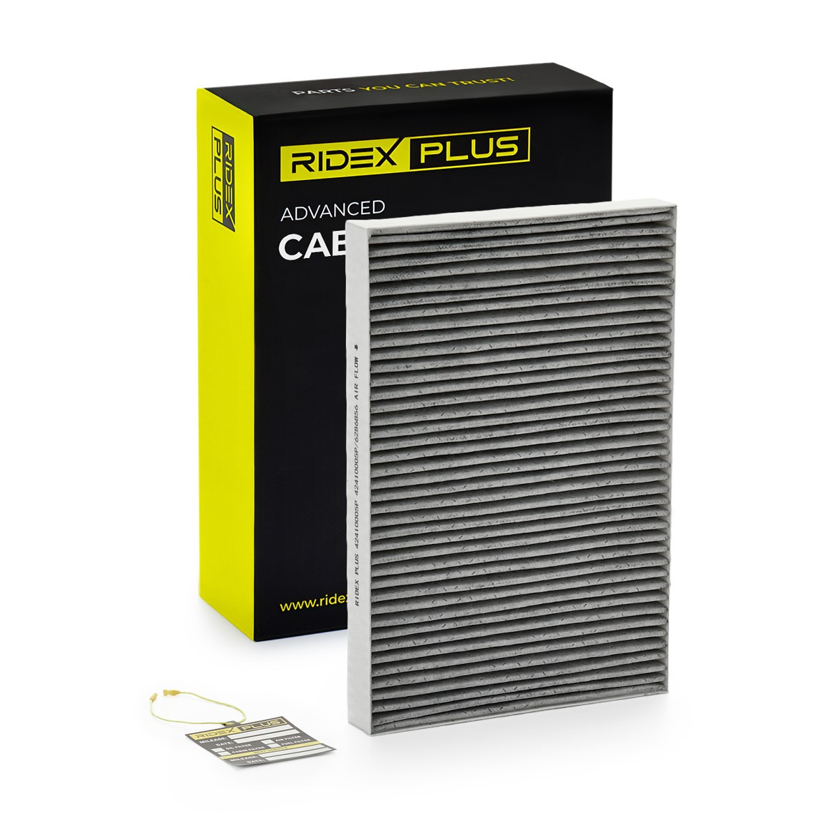 RIDEX PLUS Pollenfilter Varenummer: 424I0005P billige