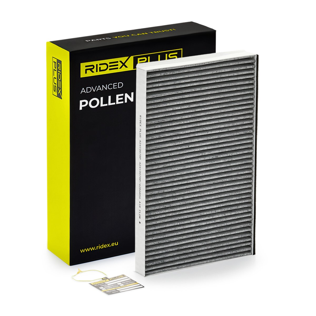 RIDEX PLUS Pollenfilter Varenummer: 424I0078P billige