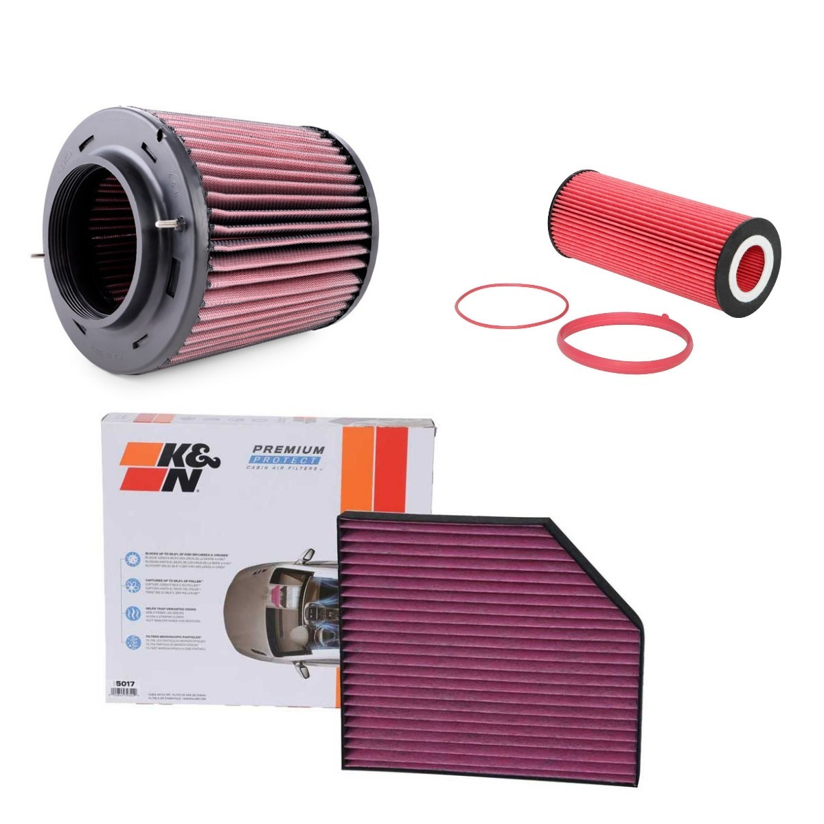 K&N Filters Filtr-sada Číslo článku: KNF4055N0012 levně