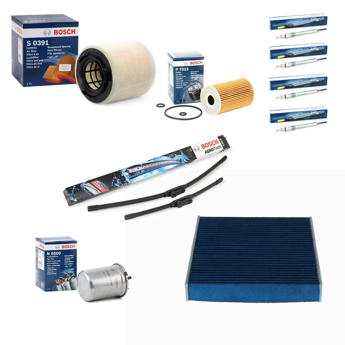 BOSCH Servicekit Aerotwin Varenummer: BSH4682SK004 billige