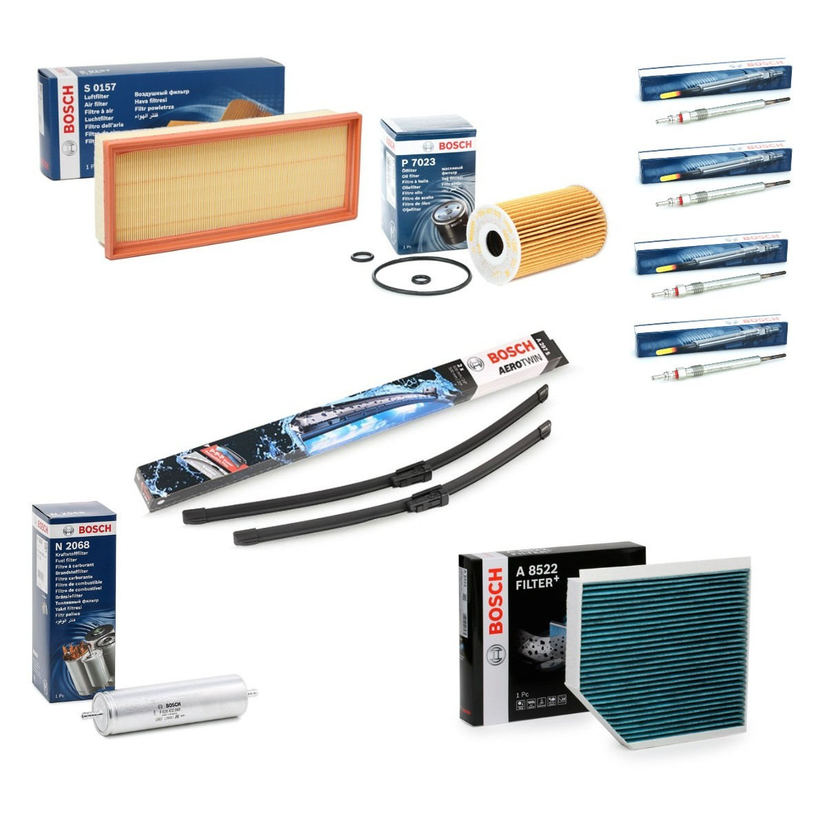 BOSCH Onderhoudspakket Aerotwin Artikel nummer: BSH4682SK005 voordelig