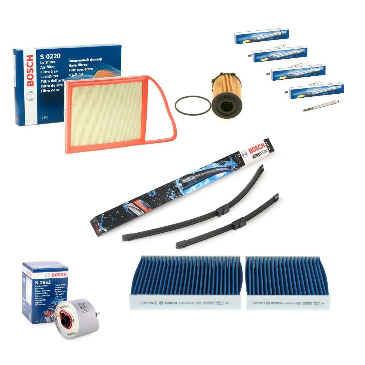 BOSCH Osade komplekt, inspektsioon Aerotwin Artikli number: BSH4682SK024 soodsalt