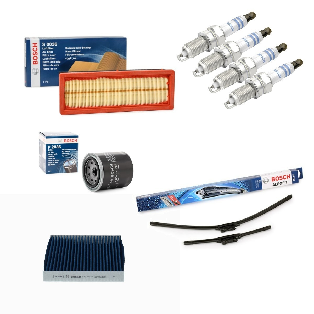 BOSCH Detaļu komplekts, Tehniskā apkope Aerofit raksta numurs: BSH4682SK026 lēti